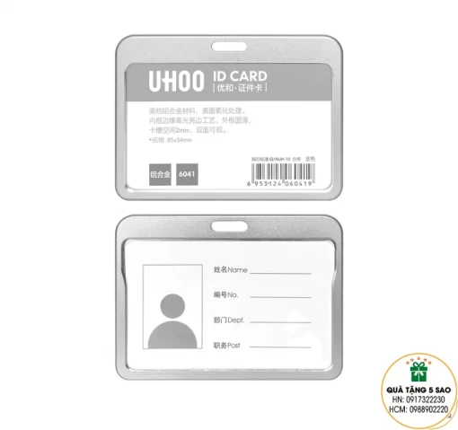 Bao đựng thẻ bằng nhựa cứng UHOO-6041