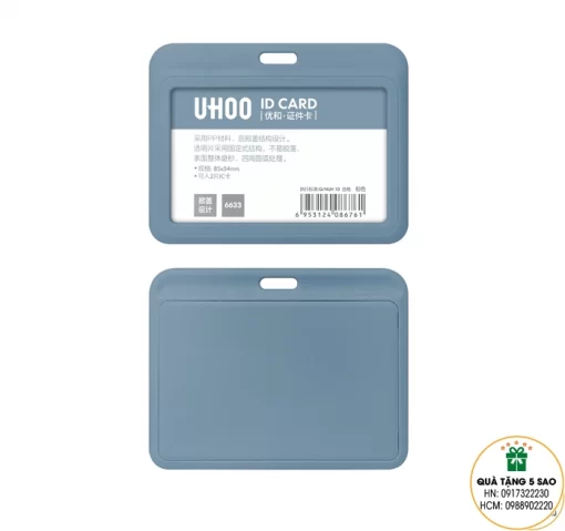 Bao đựng thẻ bằng nhựa cứng UHOO-6633